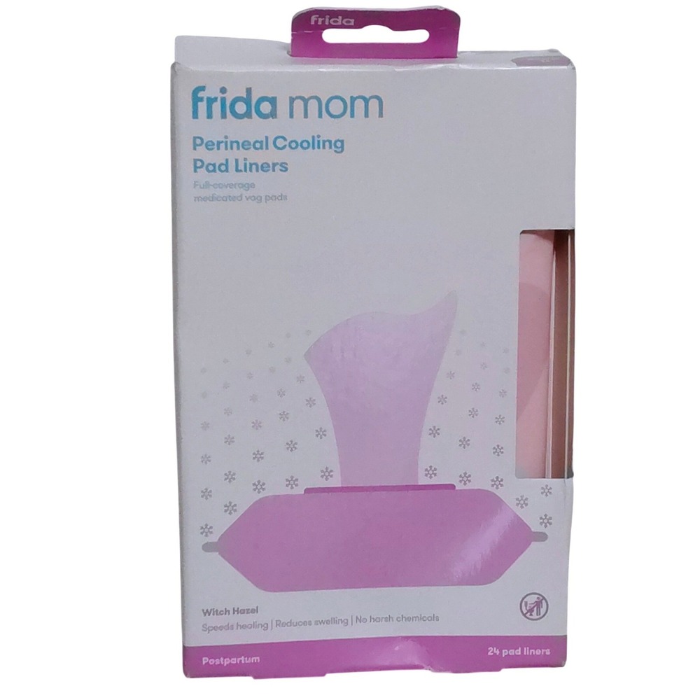 Frida Mom Perineal‎ Cooling Pad Liners Postpartum Witch Hazel 24 Pad Liners